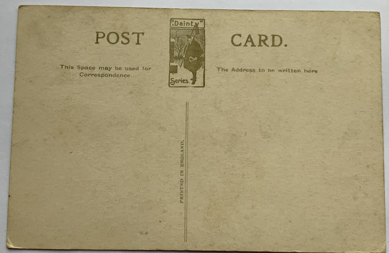 Early 1900s postcard Bottled Up by Jack Broadrick